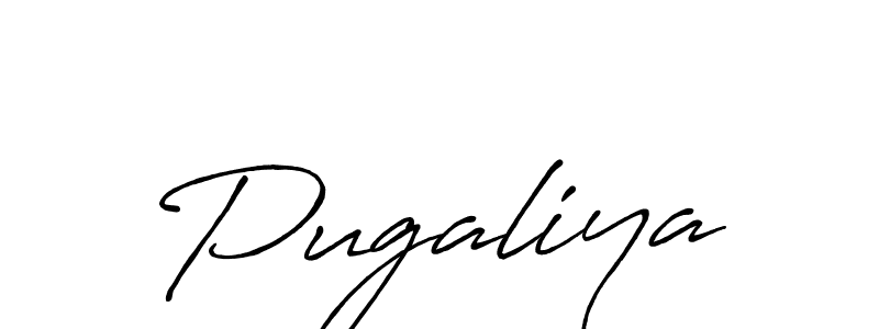 Antro_Vectra_Bolder is a professional signature style that is perfect for those who want to add a touch of class to their signature. It is also a great choice for those who want to make their signature more unique. Get Pugaliya name to fancy signature for free. Pugaliya signature style 7 images and pictures png