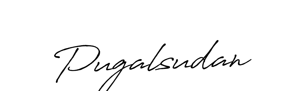 if you are searching for the best signature style for your name Pugalsudan. so please give up your signature search. here we have designed multiple signature styles  using Antro_Vectra_Bolder. Pugalsudan signature style 7 images and pictures png
