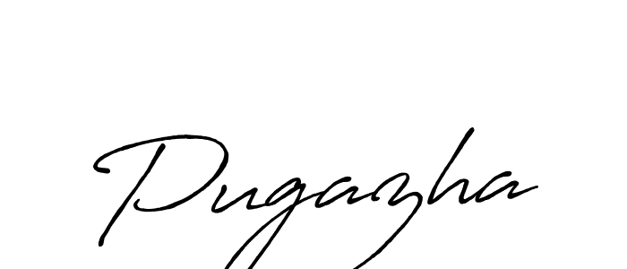 You should practise on your own different ways (Antro_Vectra_Bolder) to write your name (Pugazha) in signature. don't let someone else do it for you. Pugazha signature style 7 images and pictures png