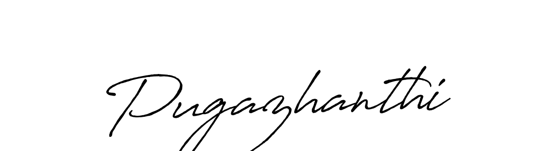 Also You can easily find your signature by using the search form. We will create Pugazhanthi name handwritten signature images for you free of cost using Antro_Vectra_Bolder sign style. Pugazhanthi signature style 7 images and pictures png