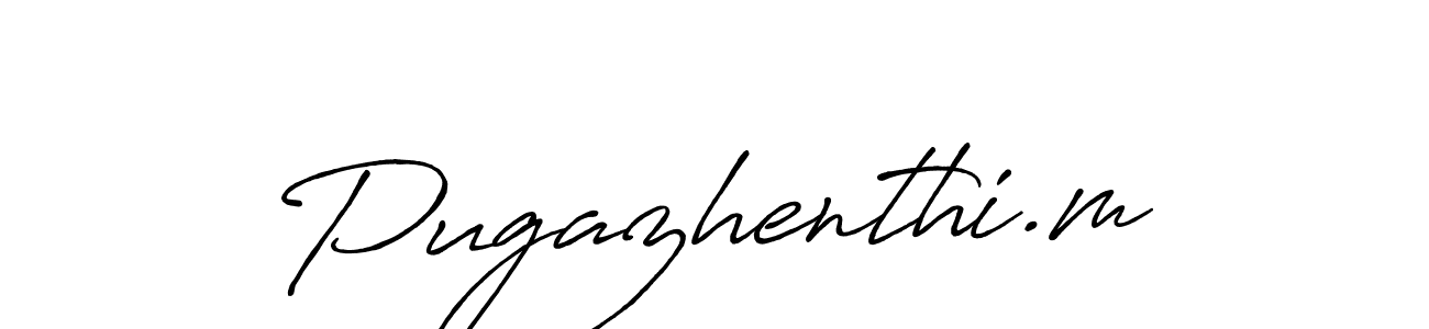 The best way (Antro_Vectra_Bolder) to make a short signature is to pick only two or three words in your name. The name Pugazhenthi.m include a total of six letters. For converting this name. Pugazhenthi.m signature style 7 images and pictures png