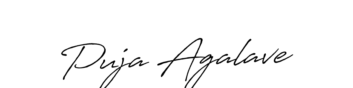 Here are the top 10 professional signature styles for the name Puja Agalave. These are the best autograph styles you can use for your name. Puja Agalave signature style 7 images and pictures png