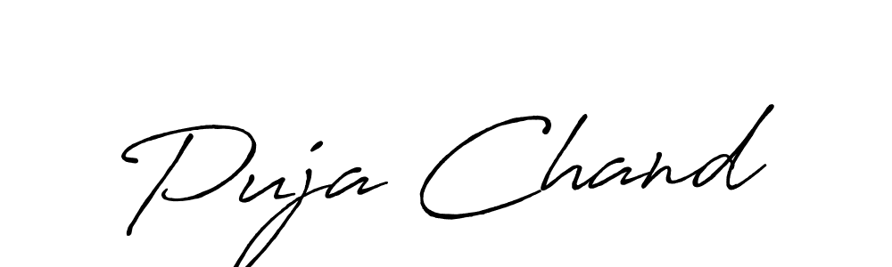 Make a beautiful signature design for name Puja Chand. Use this online signature maker to create a handwritten signature for free. Puja Chand signature style 7 images and pictures png