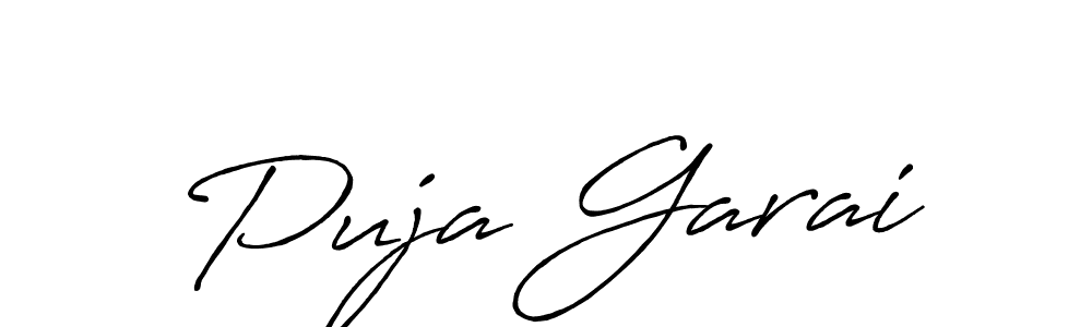 Make a beautiful signature design for name Puja Garai. Use this online signature maker to create a handwritten signature for free. Puja Garai signature style 7 images and pictures png