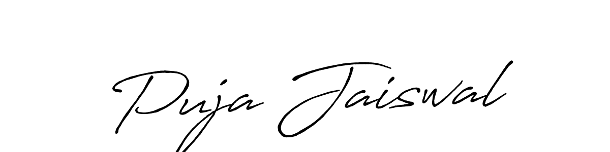 The best way (Antro_Vectra_Bolder) to make a short signature is to pick only two or three words in your name. The name Puja Jaiswal include a total of six letters. For converting this name. Puja Jaiswal signature style 7 images and pictures png