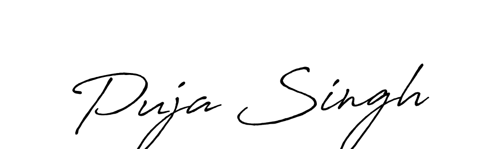 Similarly Antro_Vectra_Bolder is the best handwritten signature design. Signature creator online .You can use it as an online autograph creator for name Puja Singh. Puja Singh signature style 7 images and pictures png