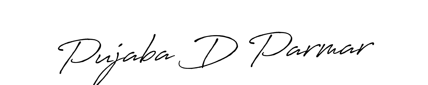 if you are searching for the best signature style for your name Pujaba D Parmar. so please give up your signature search. here we have designed multiple signature styles  using Antro_Vectra_Bolder. Pujaba D Parmar signature style 7 images and pictures png
