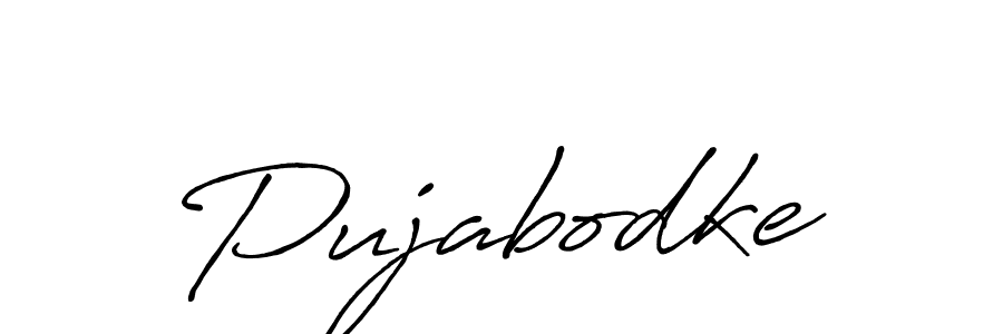 Best and Professional Signature Style for Pujabodke. Antro_Vectra_Bolder Best Signature Style Collection. Pujabodke signature style 7 images and pictures png