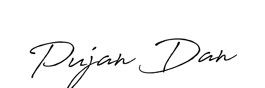 You should practise on your own different ways (Antro_Vectra_Bolder) to write your name (Pujan Dan) in signature. don't let someone else do it for you. Pujan Dan signature style 7 images and pictures png