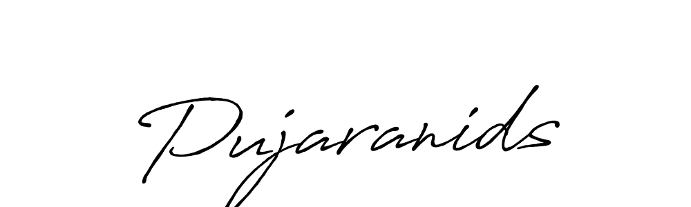Pujaranids stylish signature style. Best Handwritten Sign (Antro_Vectra_Bolder) for my name. Handwritten Signature Collection Ideas for my name Pujaranids. Pujaranids signature style 7 images and pictures png