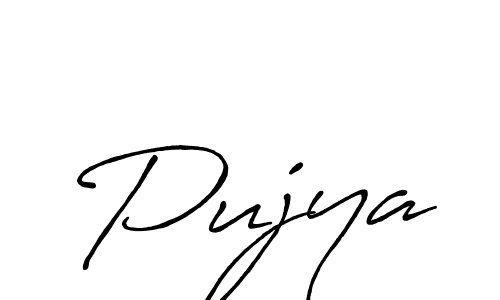 Make a beautiful signature design for name Pujya. Use this online signature maker to create a handwritten signature for free. Pujya signature style 7 images and pictures png