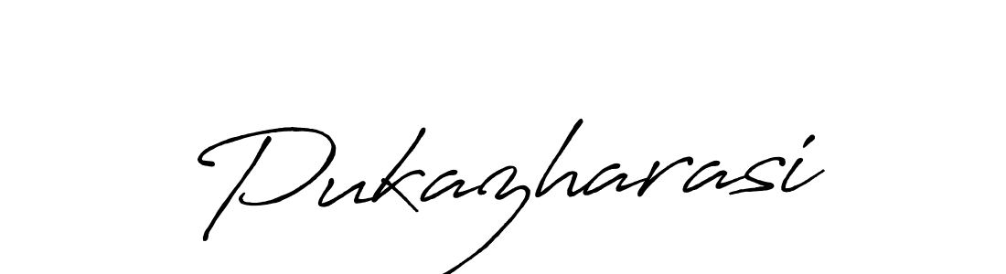 Make a beautiful signature design for name Pukazharasi. With this signature (Antro_Vectra_Bolder) style, you can create a handwritten signature for free. Pukazharasi signature style 7 images and pictures png