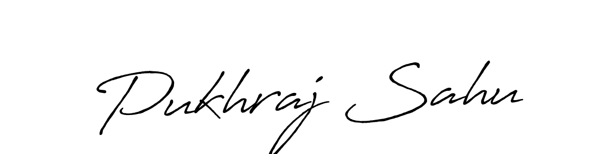 Also You can easily find your signature by using the search form. We will create Pukhraj Sahu name handwritten signature images for you free of cost using Antro_Vectra_Bolder sign style. Pukhraj Sahu signature style 7 images and pictures png