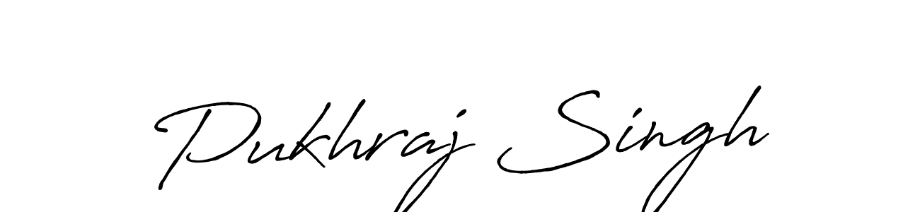 Pukhraj Singh stylish signature style. Best Handwritten Sign (Antro_Vectra_Bolder) for my name. Handwritten Signature Collection Ideas for my name Pukhraj Singh. Pukhraj Singh signature style 7 images and pictures png