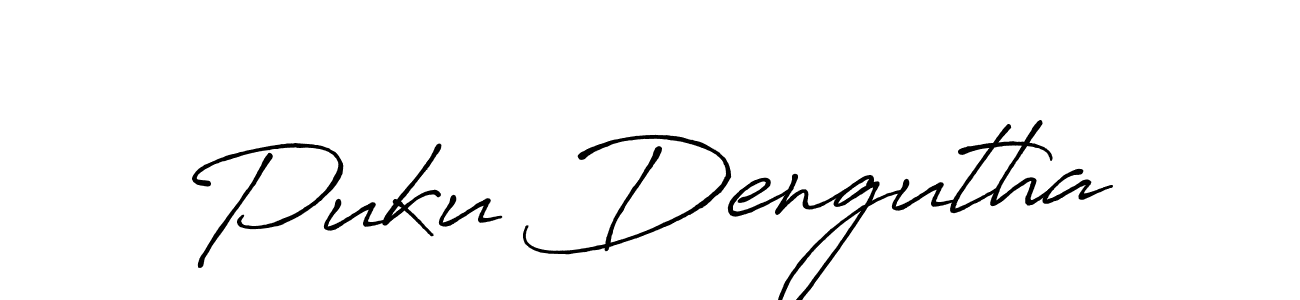 How to Draw Puku Dengutha signature style? Antro_Vectra_Bolder is a latest design signature styles for name Puku Dengutha. Puku Dengutha signature style 7 images and pictures png