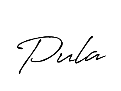 Make a beautiful signature design for name Pula. With this signature (Antro_Vectra_Bolder) style, you can create a handwritten signature for free. Pula signature style 7 images and pictures png