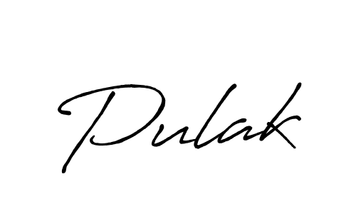 Also we have Pulak name is the best signature style. Create professional handwritten signature collection using Antro_Vectra_Bolder autograph style. Pulak signature style 7 images and pictures png