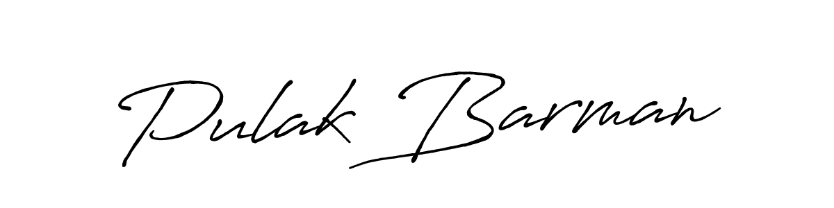 How to make Pulak Barman signature? Antro_Vectra_Bolder is a professional autograph style. Create handwritten signature for Pulak Barman name. Pulak Barman signature style 7 images and pictures png