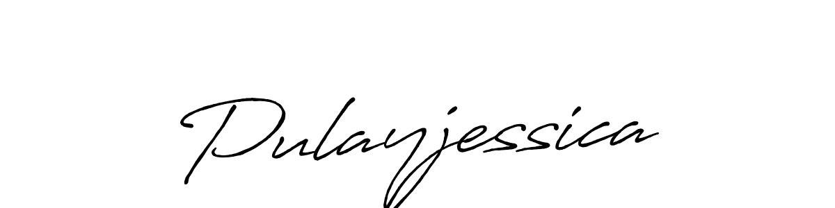 How to Draw Pulayjessica signature style? Antro_Vectra_Bolder is a latest design signature styles for name Pulayjessica. Pulayjessica signature style 7 images and pictures png