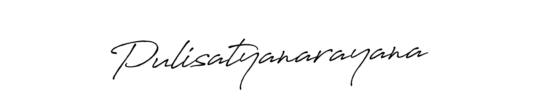 It looks lik you need a new signature style for name Pulisatyanarayana. Design unique handwritten (Antro_Vectra_Bolder) signature with our free signature maker in just a few clicks. Pulisatyanarayana signature style 7 images and pictures png