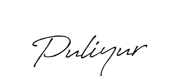 Also we have Puliyur name is the best signature style. Create professional handwritten signature collection using Antro_Vectra_Bolder autograph style. Puliyur signature style 7 images and pictures png
