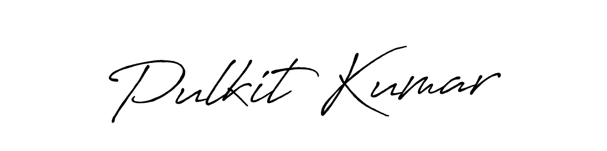 It looks lik you need a new signature style for name Pulkit Kumar. Design unique handwritten (Antro_Vectra_Bolder) signature with our free signature maker in just a few clicks. Pulkit Kumar signature style 7 images and pictures png