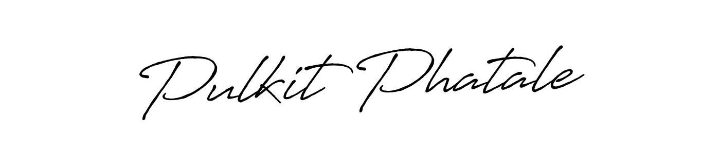 How to make Pulkit Phatale signature? Antro_Vectra_Bolder is a professional autograph style. Create handwritten signature for Pulkit Phatale name. Pulkit Phatale signature style 7 images and pictures png