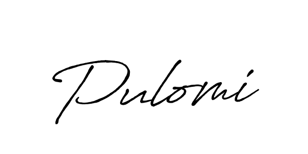 Similarly Antro_Vectra_Bolder is the best handwritten signature design. Signature creator online .You can use it as an online autograph creator for name Pulomi. Pulomi signature style 7 images and pictures png