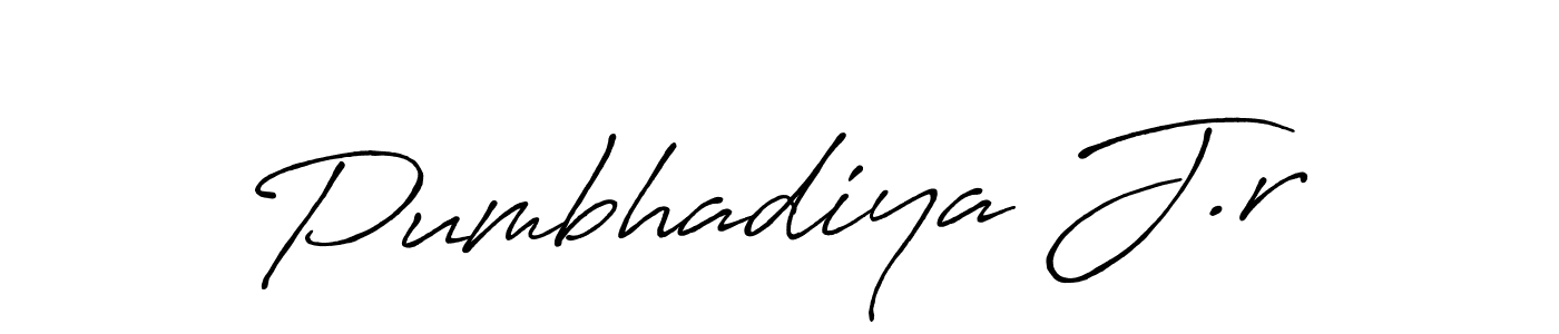 How to Draw Pumbhadiya J.r signature style? Antro_Vectra_Bolder is a latest design signature styles for name Pumbhadiya J.r. Pumbhadiya J.r signature style 7 images and pictures png