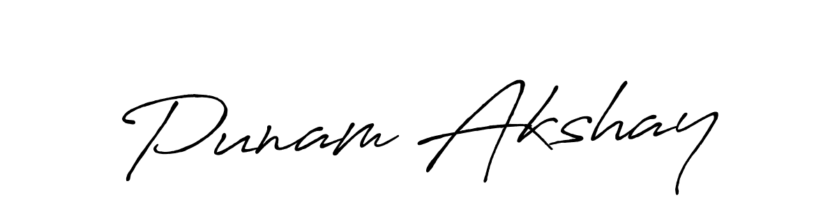 if you are searching for the best signature style for your name Punam Akshay. so please give up your signature search. here we have designed multiple signature styles  using Antro_Vectra_Bolder. Punam Akshay signature style 7 images and pictures png