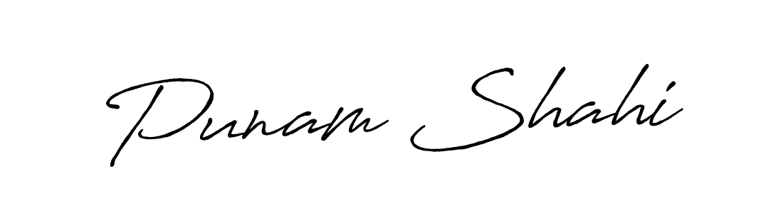 Antro_Vectra_Bolder is a professional signature style that is perfect for those who want to add a touch of class to their signature. It is also a great choice for those who want to make their signature more unique. Get Punam Shahi name to fancy signature for free. Punam Shahi signature style 7 images and pictures png