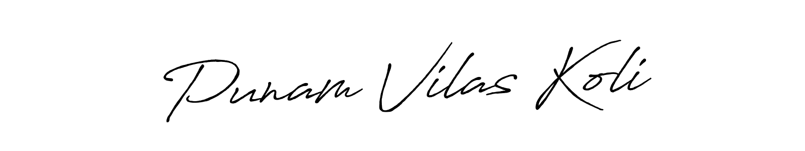Similarly Antro_Vectra_Bolder is the best handwritten signature design. Signature creator online .You can use it as an online autograph creator for name Punam Vilas Koli. Punam Vilas Koli signature style 7 images and pictures png