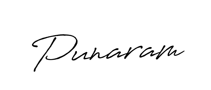 if you are searching for the best signature style for your name Punaram. so please give up your signature search. here we have designed multiple signature styles  using Antro_Vectra_Bolder. Punaram signature style 7 images and pictures png