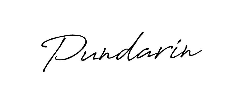 Make a beautiful signature design for name Pundarin. Use this online signature maker to create a handwritten signature for free. Pundarin signature style 7 images and pictures png