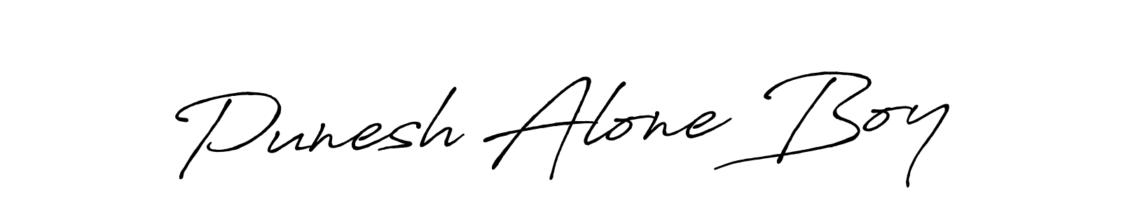 See photos of Punesh Alone Boy official signature by Spectra . Check more albums & portfolios. Read reviews & check more about Antro_Vectra_Bolder font. Punesh Alone Boy signature style 7 images and pictures png