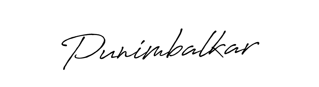 How to make Punimbalkar signature? Antro_Vectra_Bolder is a professional autograph style. Create handwritten signature for Punimbalkar name. Punimbalkar signature style 7 images and pictures png