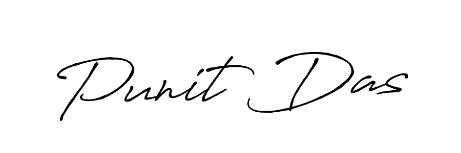 How to make Punit Das name signature. Use Antro_Vectra_Bolder style for creating short signs online. This is the latest handwritten sign. Punit Das signature style 7 images and pictures png