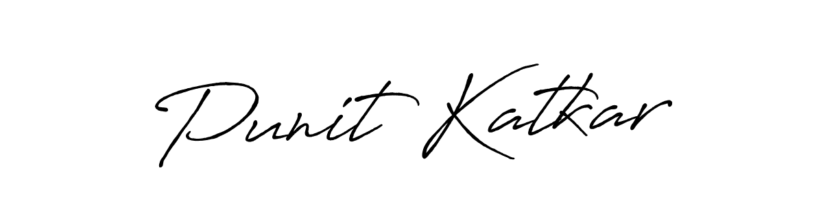 Also You can easily find your signature by using the search form. We will create Punit Katkar name handwritten signature images for you free of cost using Antro_Vectra_Bolder sign style. Punit Katkar signature style 7 images and pictures png