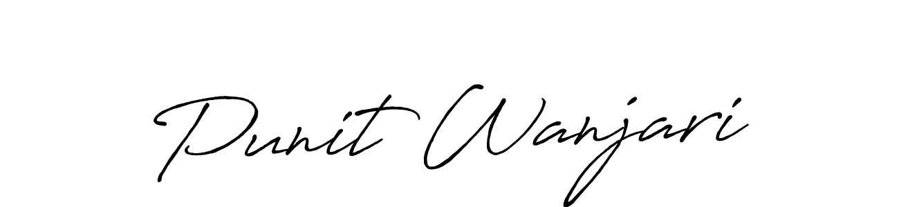 if you are searching for the best signature style for your name Punit Wanjari. so please give up your signature search. here we have designed multiple signature styles  using Antro_Vectra_Bolder. Punit Wanjari signature style 7 images and pictures png