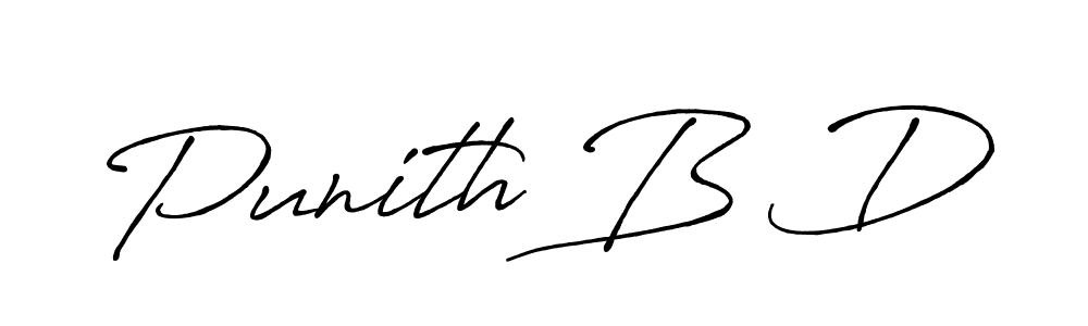 Also You can easily find your signature by using the search form. We will create Punith B D name handwritten signature images for you free of cost using Antro_Vectra_Bolder sign style. Punith B D signature style 7 images and pictures png
