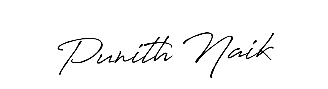 Make a short Punith Naik signature style. Manage your documents anywhere anytime using Antro_Vectra_Bolder. Create and add eSignatures, submit forms, share and send files easily. Punith Naik signature style 7 images and pictures png