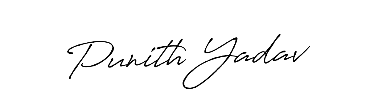 Here are the top 10 professional signature styles for the name Punith Yadav. These are the best autograph styles you can use for your name. Punith Yadav signature style 7 images and pictures png