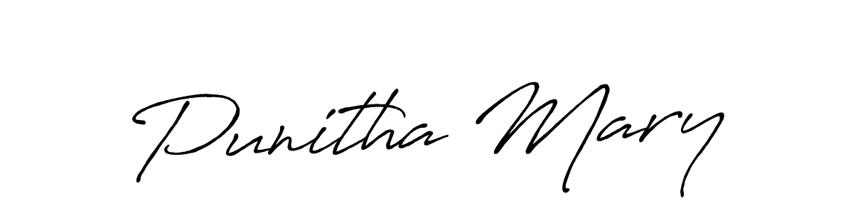 Once you've used our free online signature maker to create your best signature Antro_Vectra_Bolder style, it's time to enjoy all of the benefits that Punitha Mary name signing documents. Punitha Mary signature style 7 images and pictures png