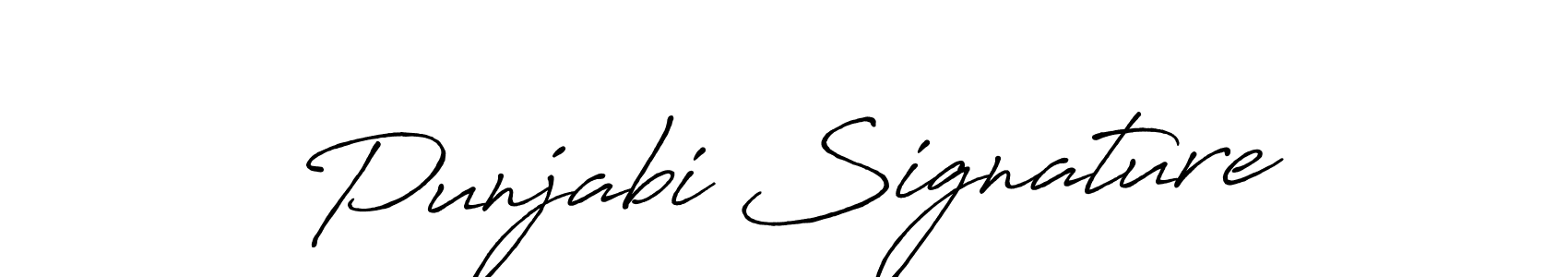 It looks lik you need a new signature style for name Punjabi Signature. Design unique handwritten (Antro_Vectra_Bolder) signature with our free signature maker in just a few clicks. Punjabi Signature signature style 7 images and pictures png