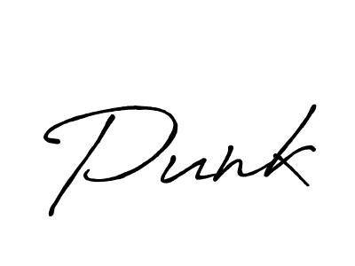 Make a beautiful signature design for name Punk. With this signature (Antro_Vectra_Bolder) style, you can create a handwritten signature for free. Punk signature style 7 images and pictures png