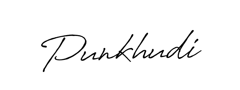 Create a beautiful signature design for name Punkhudi. With this signature (Antro_Vectra_Bolder) fonts, you can make a handwritten signature for free. Punkhudi signature style 7 images and pictures png