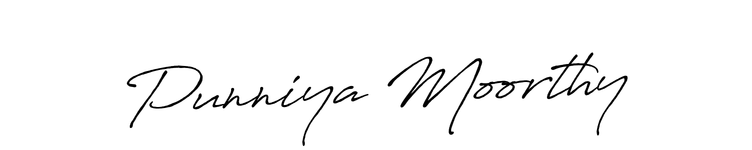 Once you've used our free online signature maker to create your best signature Antro_Vectra_Bolder style, it's time to enjoy all of the benefits that Punniya Moorthy name signing documents. Punniya Moorthy signature style 7 images and pictures png