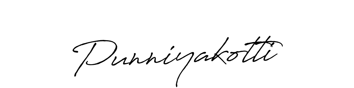 Similarly Antro_Vectra_Bolder is the best handwritten signature design. Signature creator online .You can use it as an online autograph creator for name Punniyakotti. Punniyakotti signature style 7 images and pictures png