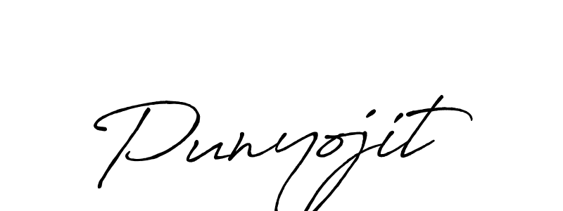 You should practise on your own different ways (Antro_Vectra_Bolder) to write your name (Punyojit) in signature. don't let someone else do it for you. Punyojit signature style 7 images and pictures png