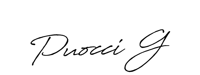 You can use this online signature creator to create a handwritten signature for the name Puocci G. This is the best online autograph maker. Puocci G signature style 7 images and pictures png